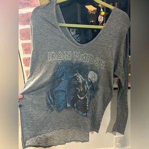 Iron Maiden slub long sleeve t